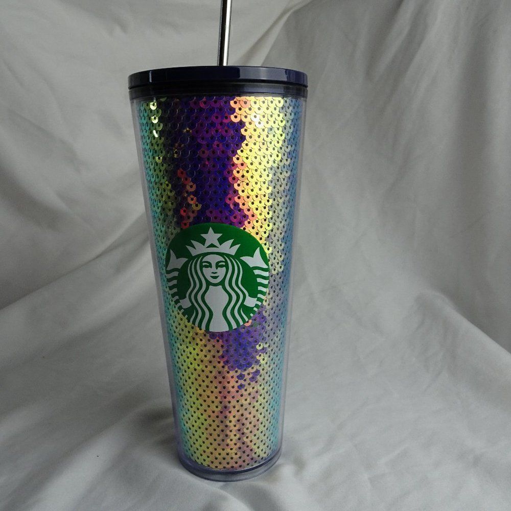 2020 Starbucks Sequin Tumbler 24oz
